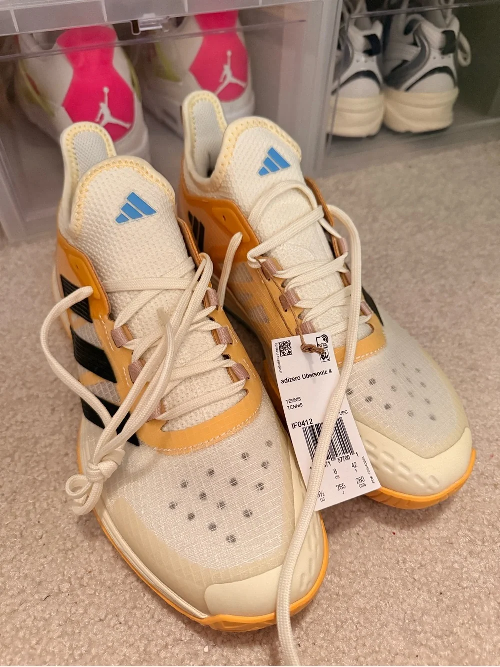 Women’s adidas Adizero Ubersonic 4 - Picture 2 of 7